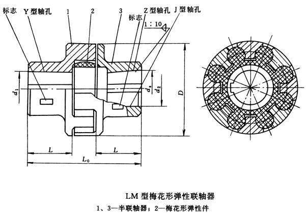 梅花形联轴器