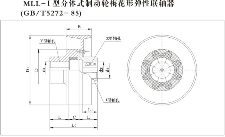 梅花形联轴器