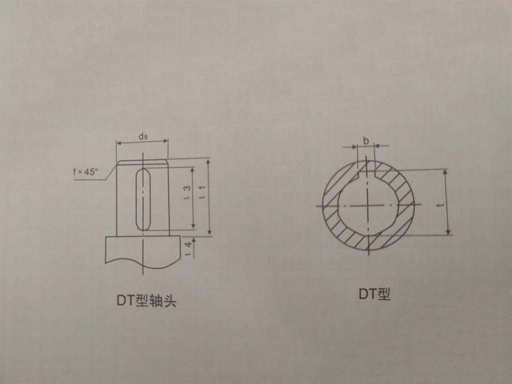 DT刚性凸缘联轴器
