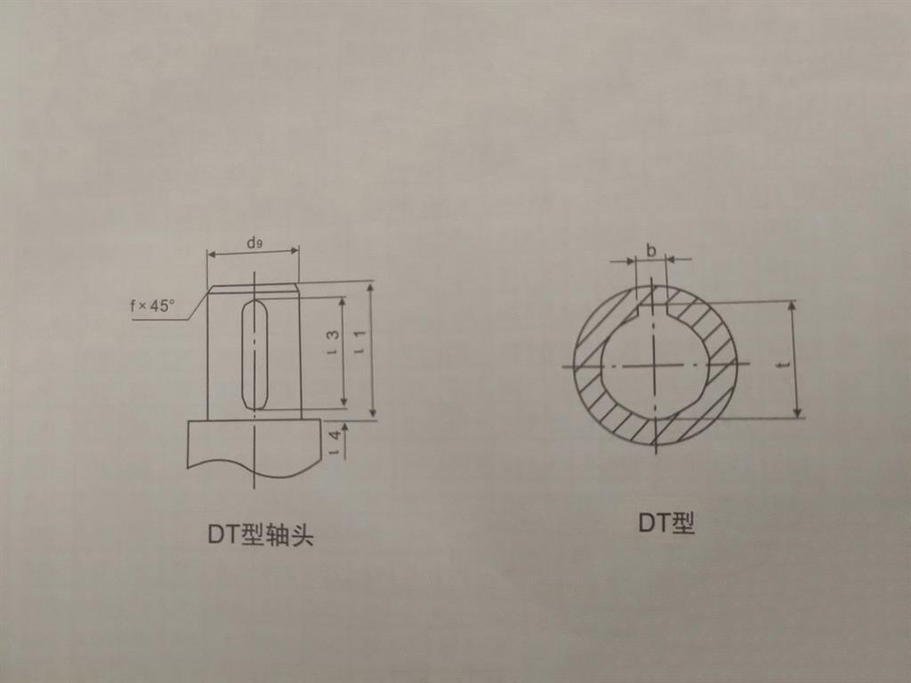 DT刚性凸缘联轴器